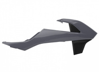 POLISPORT OSŁONY CHŁODNICY (KOMPLET) KTM SX/SXF '16-'18; EXC/EXCF '17-'19 KOLOR ŻÓŁTY CZARNY/SZARY NARDO GREY