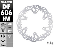 GALFER TARCZA HAMULCOWA PRZÓD KTM SX/EXC/SX-F/EXC-F '93-'23; GS/MX/LC4 '93-'23; GAS GAS EC/EC-F/MC/MC-F '21-'24; HUSQVARNA TC/TE/TX/FC/FE/FS '14-'24; HUSABERG TE/FE/FC/FX '04-'16; TRIUMPH TF 250X '24 (260X127X3MM) SHARK ENDURO MX