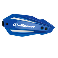 POLISPORT OSŁONY RĄK (HANDBARY) MODEL BULLIT Z UNIWERSALNYM ZESTAWEM MONTAŻOWYM 22/28 KAWASAKI KX/KXF '07-22', SUZUKI RM/RMZ '04-22', YAMAHA YZ/YZF '04-07' KOLOR NIEBIESKI