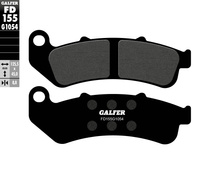 GALFER KLOCKI HAMULCOWE KH189 PÓŁMETALICZNE