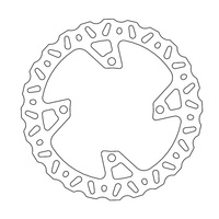 MOTO-MASTER PROMOCJA TARCZA HAMULCOWA TYŁ NITRO TYŁ 250MM KAWASAKI KXF 450 '19 -