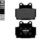 GALFER KLOCKI HAMULCOWE KH104 PÓŁMETALICZNE