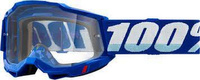 100 PROCENT GOGLE MODEL ACCURI 2 OTG BLUE - CLEAR LENS - KOLOR NIEBIESKI/BIAŁY SZYBKA PRZEŹROCZYSTA STARY KOD: 50224-101-02