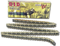 DID 50(530)VXG&B-102 ŁAŃCUCH ZŁOTY (102 OGNIW) X-RING (OTWARTY + ZAKUWKA) (50VXGB-102) - WYPRZEDAŻ