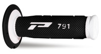 PROGRIP MANETKI PG791 OFF ROAD (22+25MM, DŁ.115MM) KOLOR BIAŁY/CZARNY (DWUSKŁADNIKOWE) (791-137)