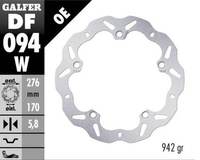 GALFER TARCZA HAMULCOWA PRZÓD HONDA VFR 1200FA '10-'13; VFR 1200X CROSSTOURER '12- (WAVE FIXED) (276X170X5,8MM)