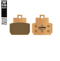 GALFER KLOCKI HAMULCOWE KH425 SPIEK METALICZNY (ZŁOTE) STREET PIAGGIO MP 3 125/250 '08-'08; X8 125/200/250 '04-; X9 250 '04-