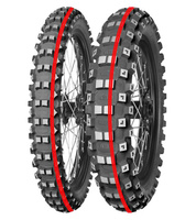 MITAS OPONA 90/90-14 TERRA FORCE-MX MH PITCROSS MEDIUM HARD (CZERWONY PASEK) TT 46M NHS PRZÓD DOT 2024 (DOT:XJDC) (460055) (zamiennik:70000362)