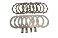 PSYCHIC 2024/08 TARCZE, PRZEKŁADKI I SPRĘŻYNY SPRZĘGŁOWE (KOMPLET) KAWASAKI KDX200/220 95-06