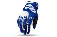 UFO RĘKAWICE IRIDIUM CROSS / MTB / E-BIKE KOLOR NIEBIESKI BIAŁY ROZMIAR M - KOLEKCJA 2023