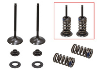 PSYCHIC 2024/03 ZAWORY SSĄCE (KOMPLET ZAWORÓW ZE SPRĘŻYNAMI I PODKŁADKAMI) KAWASAKI KXF 250 '04-'06, SUZUKI RMZ 250 '04-'06 STALOWY (MX-09509I) (31X4,48X79MM)