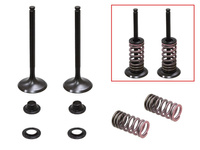 PSYCHIC 2024/03 ZAWORY WYDECHOWE (KOMPLET ZAWORÓW ZE SPRĘŻYNAMI I PODKŁADKAMI) YAMAHA WRF 450 '16-'20, (WR 450 F) YZF 450 '14-'19, YZ 450FX '16-'20 STALOWY (MX-09554E) (35X5,45X85,77MM)