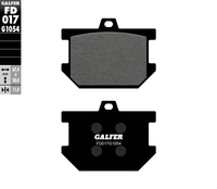 GALFER KLOCKI HAMULCOWE KH034 PÓŁMETALICZNE