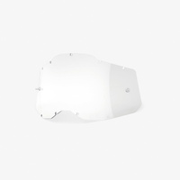 100 PROCENT AC2/ST2 YOUTH REPLACEMENT LENS - CLEAR, SZYBA/SZYBKA POJEDYŃCZA DO GOGLI ACCURI 2/STRATA 2 YOUTH DZIECIĘCE KOLOR PRZEŹROCZYSTY STARY KOD: 51009-101-01