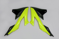 UFO OSŁONY CHŁODNICY SUZUKI RMZ 250 '19-'23, RMZ 450 '18-'23 KOLOR ŻÓŁTY FLUO