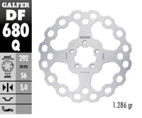 GALFER TARCZA HAMULCOWA PRZÓD HARLEY-DAVIDSON (292X56X5) CUBIQ
