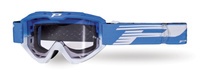 PROGRIP GOGLE PG3450-327 LS RIOT KOLOR NIEBIESKI BIAŁY (SZYBA PG3210, NO FOG, NO SCRACHT) (3450-327 TR) - PROMOCJA - STD CENA 279,50
