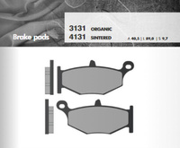 BRENTA KLOCKI HAMULCOWE KH419 SPIEK METALICZNY (ZŁOTE) (FT 4131)