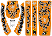 BLACKBIRD WYPRZEDAŻ KOMPLET NAKLEJEK (OKLEIN) GRYPHON KOLOR POMARAŃCZOWY E5511