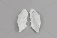 UFO BOCZKI TYLNE KAWASAKI KXF 250 '13-'16, KXF 450 '12-'15 KOLOR BIAŁY