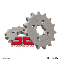 JT ZĘBATKA PRZEDNIA 425 14 SUZUKI GSXR 125 17-19, RG 80 86-87, GSX 125S 17-19 (JTF1425.14)* (ŁAŃC. 428) - ZASTĘPUJE JTF425.14