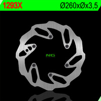 NG TARCZA HAMULCOWA PRZÓD BETA RR ENDURO 250/300 '12-'23, XTRAINER 250 '17-'22 4T 390/400/430/450/480/498 (260X-X3,5) WAVE 6 OTWORÓW