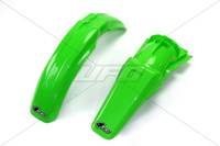 UFO KOMPLET BŁOTNIKÓW KAWASAKI KX 125/250 '00-'02 (KA02755026, KA03722026), KOLOR ZIELONY