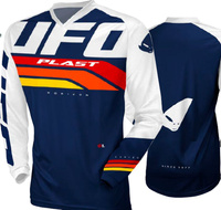 UFO KOSZULKA HORIZON JERSEY CROSS KOLOR NIEBIESKI BIAŁY ROZMIAR XL - KOLEKCJA 2024