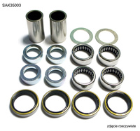 BEARING WORX ZESTAW NAPRAWCZY WAHACZA KTM SX/SXF '16-'22, EXC-EXCF '17-'23 , HUSABERG 390/450 '09-'11, HUSQVARNA '16-19, BETA RR,HUSQVARNA TC/FC '16-'23, FE/TE '17-'23 (28-1125)(TULEJKI 17x22x39MM-2SZT, ŁOŻYSKA 22x28x12MM-4SZT)