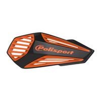 POLISPORT PROMOCJA OSŁONY RĄK (HANDBARY) MODEL MX AIR Z UNIWERSALNYM ZESTAWEM MONTAŻOWYM 22/28 KOLOR POMARAŃCZOWO CZARNY