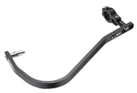 ACCEL OSŁONY RĄK (HANDBARY) Z MOCOWANIEM ALUMINIOWYM ENDURO 22MM KOLOR CZARNY (BEZ PLASTIKOWEJ OSŁONY SD02)