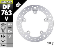 GALFER TARCZA HAMULCOWA TYŁ BMW F 650GS 800/ K1200/ R1200 (265X136X5) (NG1045)