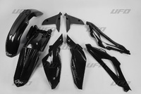 UFO KOMPLET PLASTIKÓW HUSQVARNA TC 4T '08-'10 KOLOR CZARNY (HU607E001)