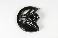 UFO OSŁONA TARCZY HAMULCOWEJ PRZEDNIEJ HONDA CR 125/250/500 '00-07, CRF 250R/X '04-18, CRF 250RX '19-21, CRF 450R '02-09/450X '05-16, KOLOR CZARNY