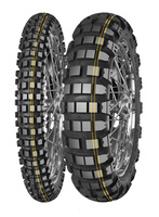 MITAS OPONA 130/80B18 ENDURO TRAIL XT+ DAKAR (PODWÓJNY ŻÓŁTY PASEK) 72R M+S TYŁ TL TT DOT 02/2025 (zamienna:70000490) (460126)