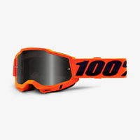 100 PROCENT GOGLE MODEL ACCURI 2 SAND ORANGE - SMOKE LENS - KOLOR POMARAŃCZOWY/CZARNY SZYBKA PRZYCIEMNIANA STARY KOD: 50222-102-05