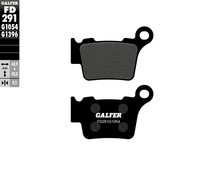 GALFER KLOCKI HAMULCOWE KH368 PÓŁMETALICZNE