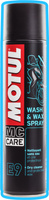 MOTUL E9 WASH WAX SPRAY 400ML (CZYSZCZENIE I OCHRONA LAKIERU)