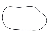 NAMURA USZCZELKA POKRYWY SPRZĘGŁA YAMAHA YFM 700 GRIZZLY/KODIAK/WOLVERINE '16-'18 (ORING) (OEM-2MB-E5379-00-00)