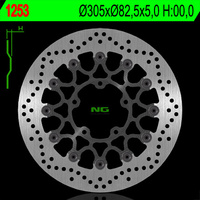 NG TARCZA HAMULCOWA PRZÓD TRIUMPH TIGER 800 '10-'15, TIGER EXPLORER 1215 '13-'15 (305X82,5X5) (5X10,5MM)