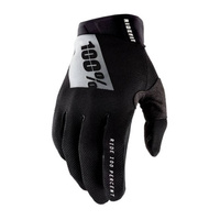 100 PROCENT RĘKAWICE RIDEFIT BLACK KOLOR CZARNY ROZMIAR L STARY KOD 10014-001-12