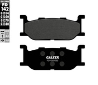 GALFER KLOCKI HAMULCOWE KH179 PÓŁMETALICZNE SCOOTER