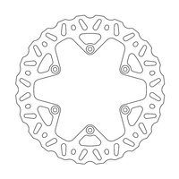 MOTO-MASTER PROMOCJA TARCZA HAMULCOWA TYŁ NITRO 245MM YAMAHA YZ/YZF/WRF 125/250 '19-, YZF 450 '18-'19