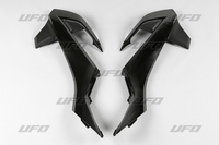 UFO OSŁONY CHŁODNICY KTM SX 65 '16-18 KOLOR CZARNY