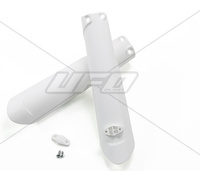 UFO OSŁONY TELESKOPÓW ( AMORTYZATORÓW ) PRZEDNICH KTM SX/SXF '15-'20, EXC/EXCF '16-'20 TPI, KOLOR BIAŁY