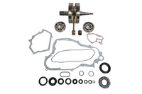 WISECO WAŁ KORBOWY YAMAHA YZ 250 99-00 (Z ŁOŻYSKAMI I USZCZELNIACZAMI NA WAŁ ORAZ KOMPLETEM USZCZELEK NA DÓŁ SILNIKA)