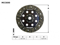 TRW ZF TARCZA SPRZĘGŁOWA BMW R45 81-86, R 65 85-93, R 80 / 100 80-96, (EBS6601)