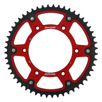 SUPERSPROX ZĘBATKA TYLNA 289 52 STEALTH (STALOWO-ALUMINIOWA) HONDA CR/CRF '83-'16 (JTR210.52) KOLOR CZERWONY
