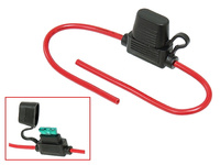 PSYCHIC GNIAZDO / OPRAWA BEZPIECZNIKA PŁYTKOWEGO 12V WODOSZCZELNE Z KABLEM (EL)