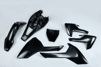 UFO KOMPLET PLASTIKÓW HUSQVARNA TC 85 '18-'23 KOLOR CZARNY (HU620E001)